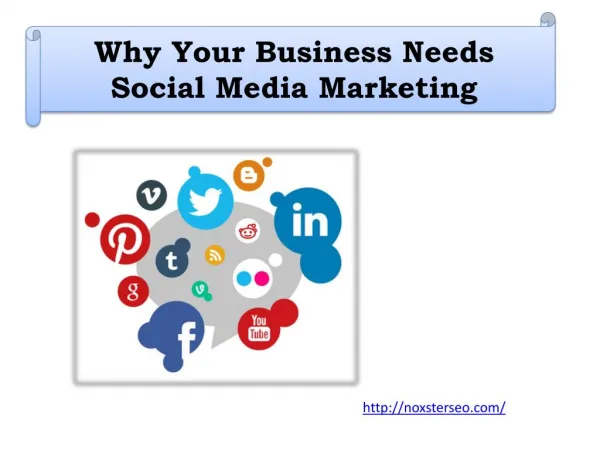 Why Your Business Needs Social Media Marketing