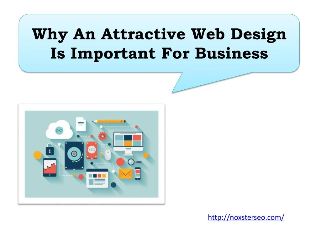 why an attractive web design is important for business