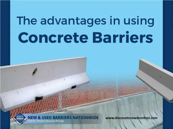 Importance of Using Concrete Barriers - Read Now!