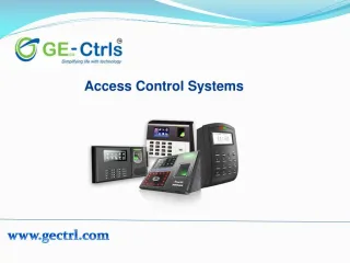 Access Control System - slide 1