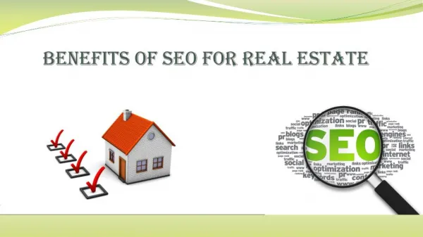 Benefits of SEO For Real Estate