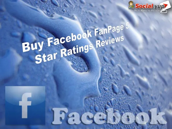 Buy Facebook FanPage 5 Star Ratings Reviews – Increase Your Growth Rate