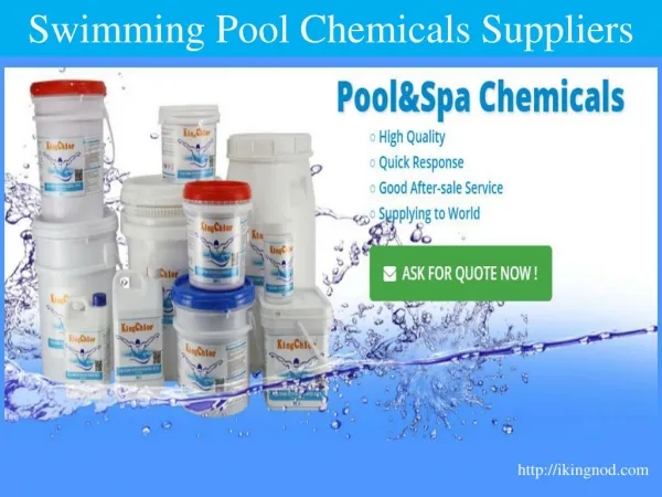 Swimming Pool Chemicals Suppliers