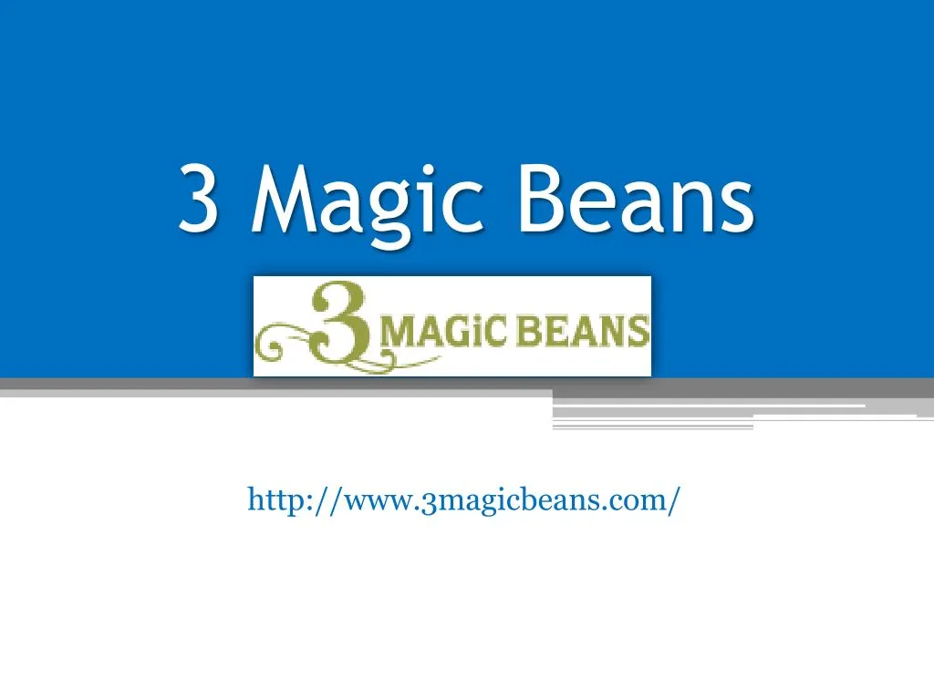 3 magic beans