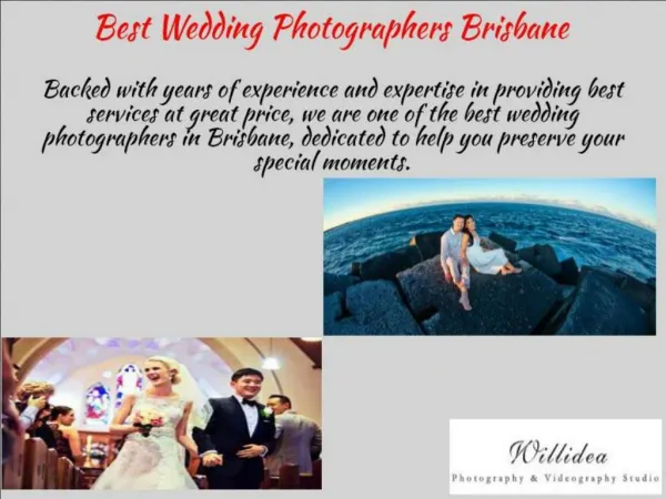 Best Wedding Photographers Brisbane