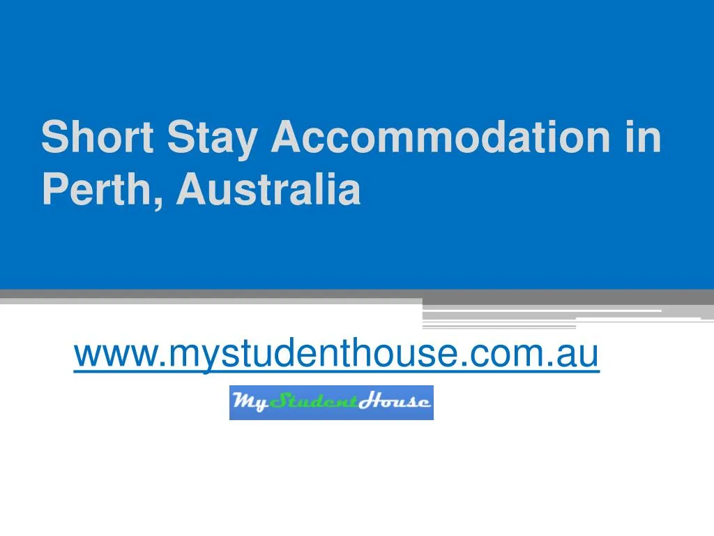 short stay accommodation in perth australia
