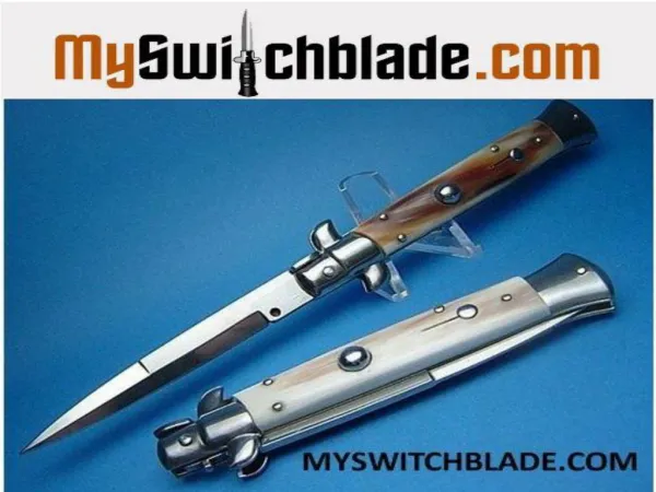 Get your own Switchblade knife at Myswitchblade.com