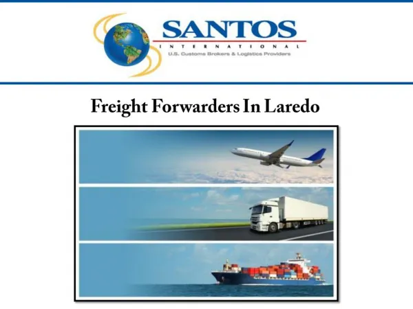 Freight Forwarders In Laredo