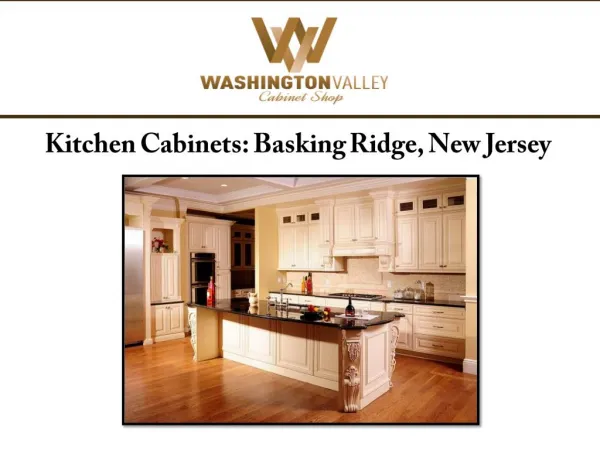 Kitchen Cabinets: Basking Ridge, New Jersey
