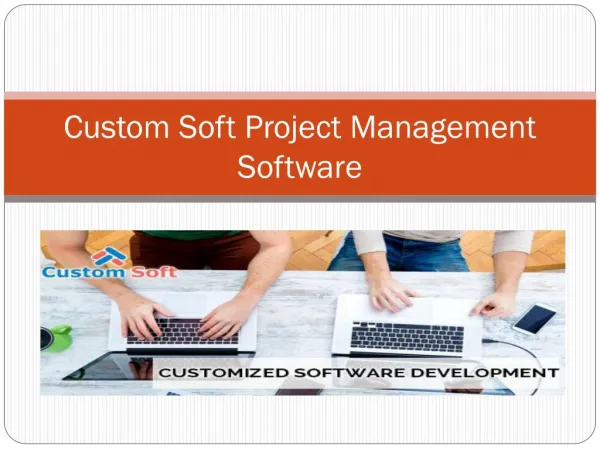 Custom Soft Project Management Software