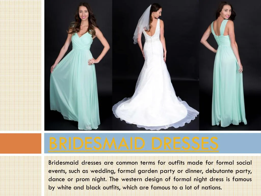 bridesmaid dresses