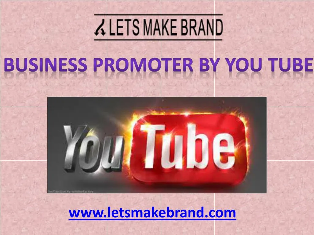 business promoter by you tube