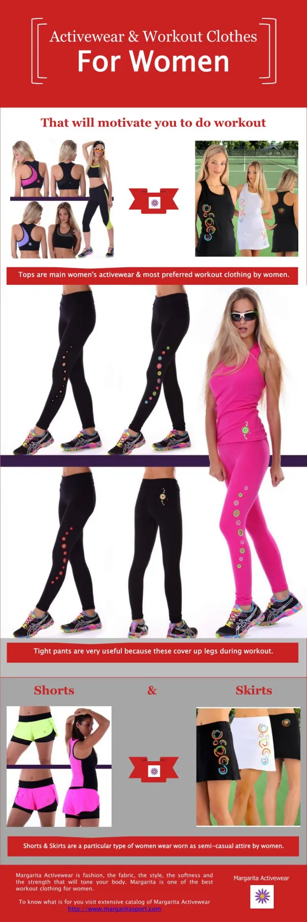 Activewear and workout clothes for women that will motivate to do workout