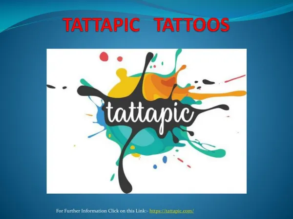 Temporary Tattoos Online