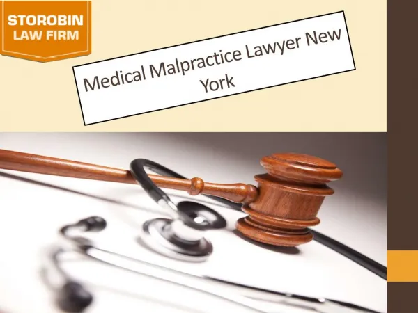 medical malpractice attorney NYC