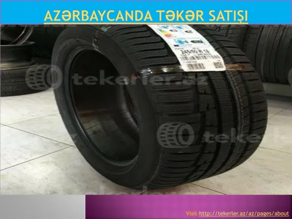 Azərbaycanda təkər satışı - Tekerler AZ
