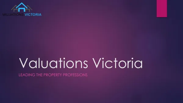 Property valuers Melbourne | Australian property valuers | business valuation