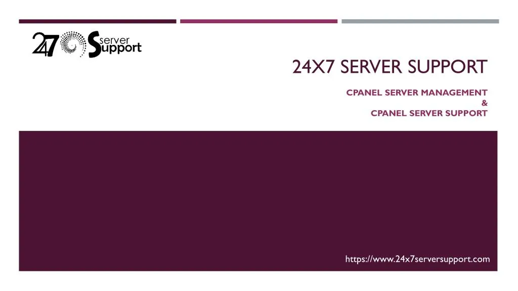 24x7 server support