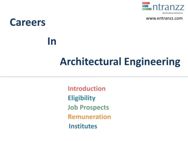 Careers In Architectural Engineering
