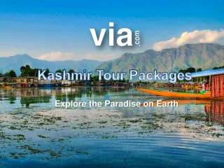 Kashmir Tour Packages - slide 1