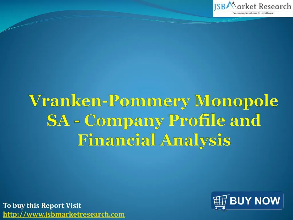 vranken pommery monopole sa company profile and financial analysis