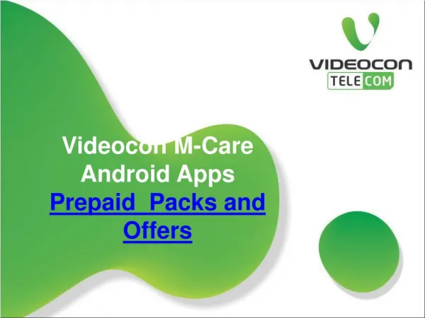Videocon Android Apps