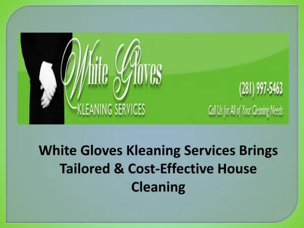 Offers Comprehensive and Proficient house Cleaning