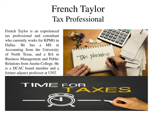 French Taylor Tax Professional