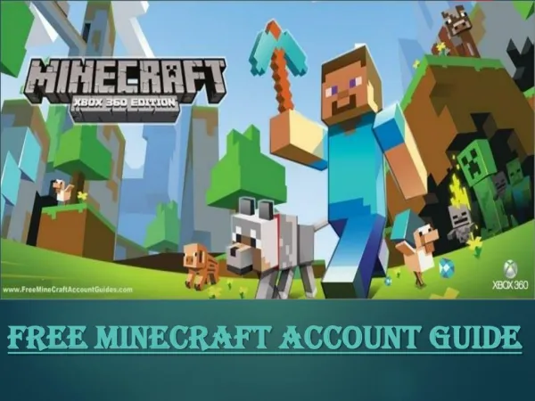 How to get a free minecraft account at FreeMinecraftAccountGuides.com