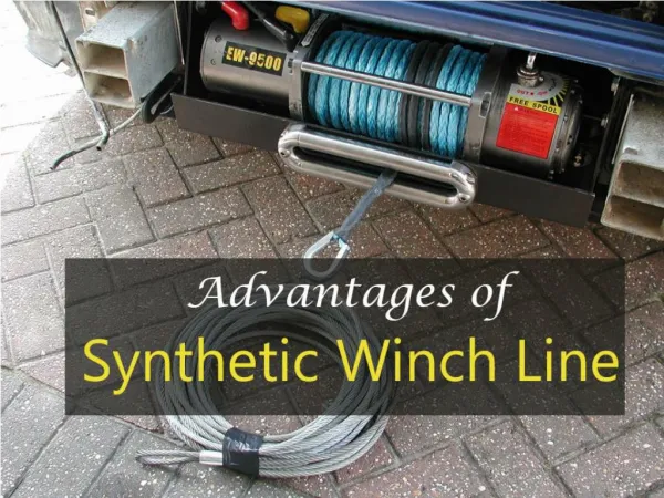 Advantages of Synthetic Winch Line