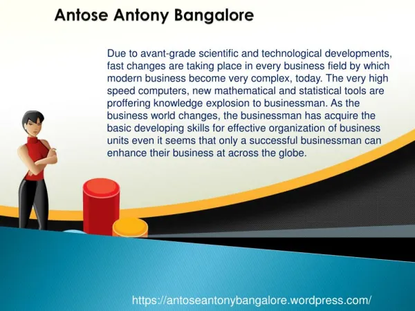 Reviews on Antose Antony Bangalore