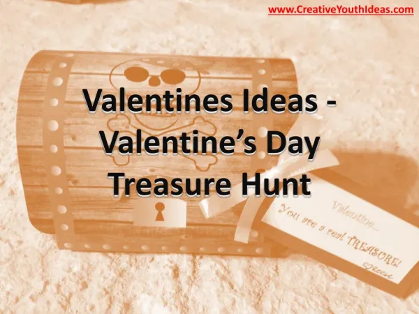 Valentines Ideas - Valentine’s Day Treasure Hunt
