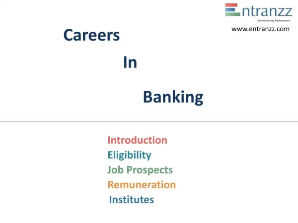Careers In Banking