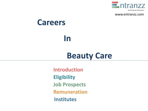 Careers In Beauty Care