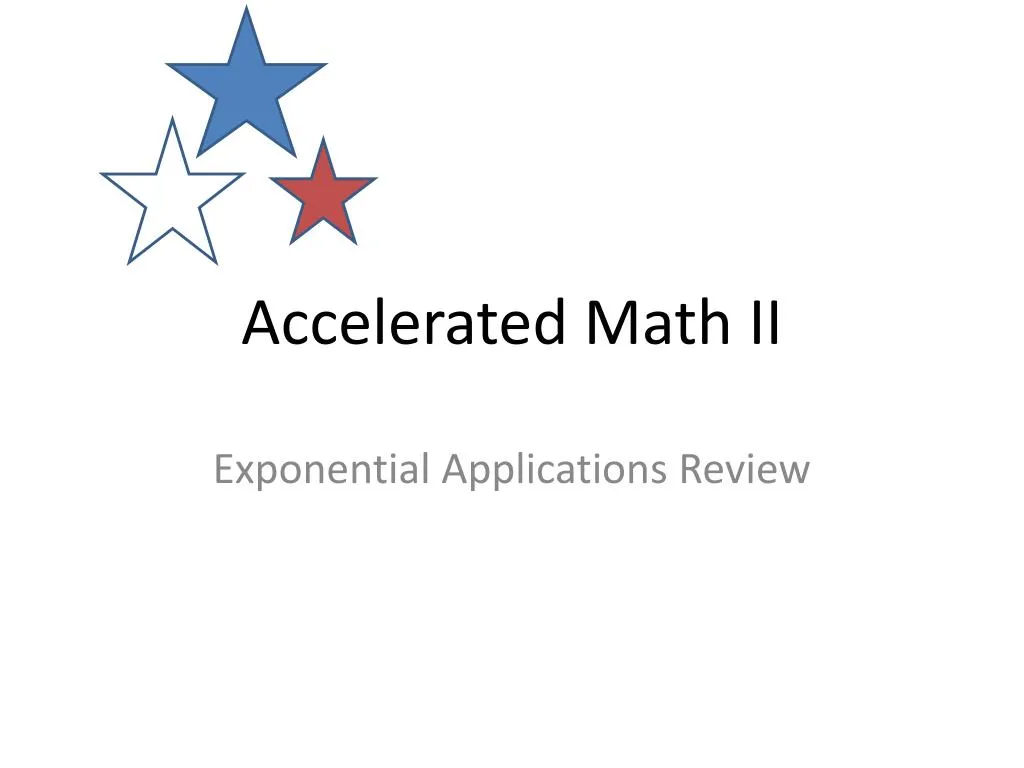 accelerated math ii