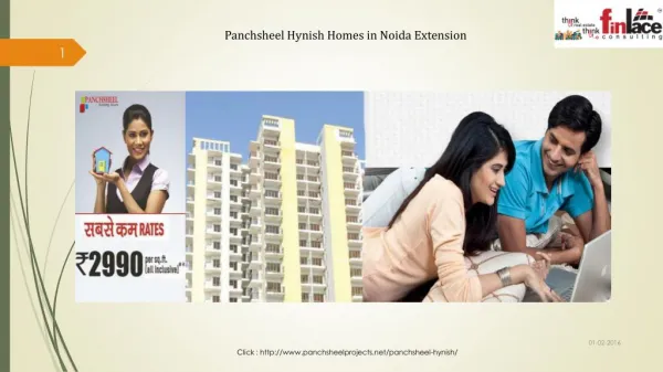 Panchsheel Hynish Affordable Homes in Noida Extension