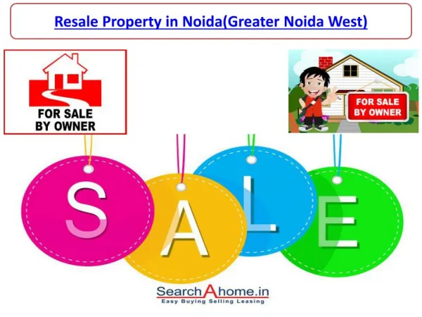 Resale Property in Greater Noida West