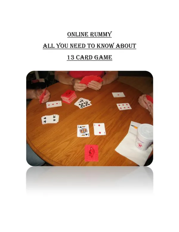 Indian Rummy Card Game – Here is All You Need to Know
