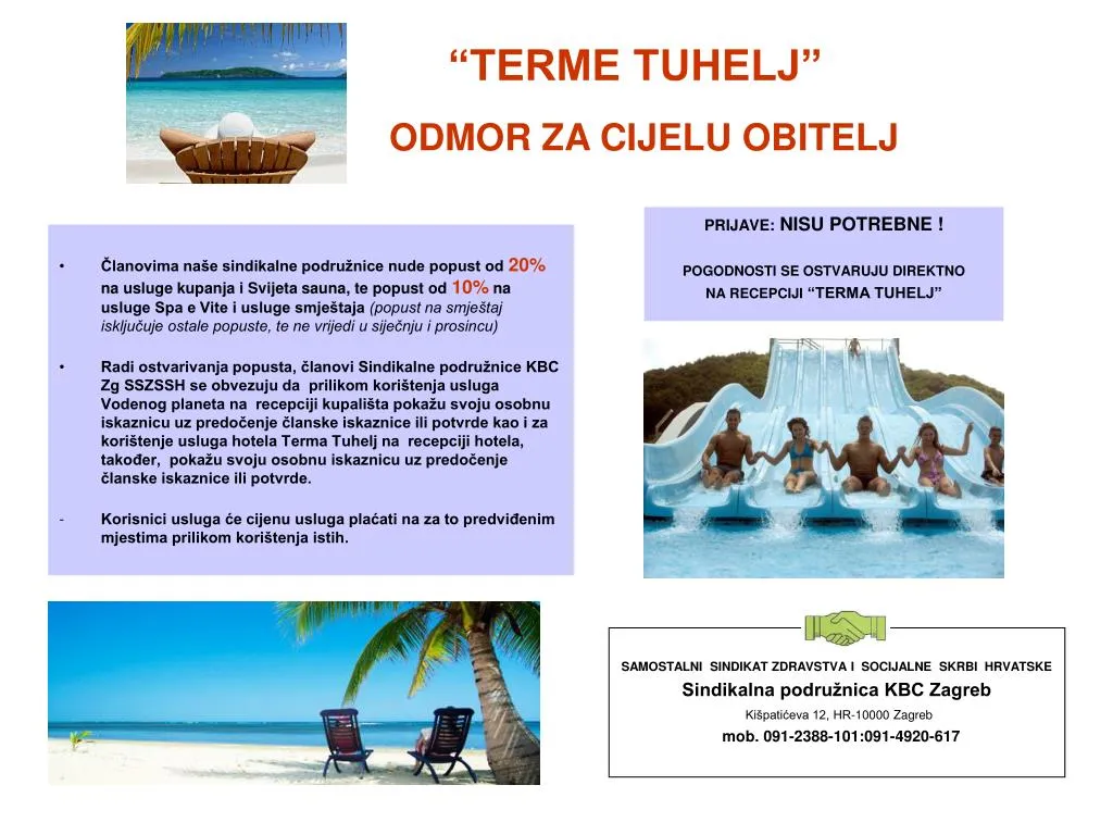 terme tuhelj odmor za cijelu obitelj