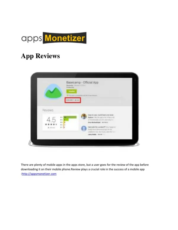App Store Optimization-appsmonetizer.com