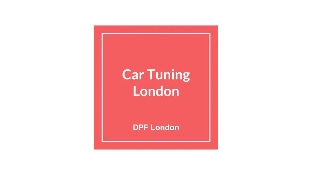 car tuning london