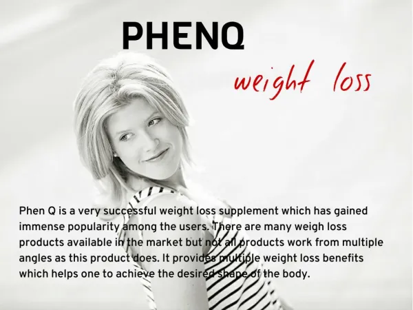 PhenQ Best Weight Loss Pills