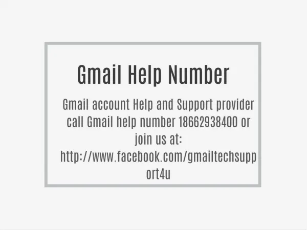 Gmail Customer Service By Experts!!