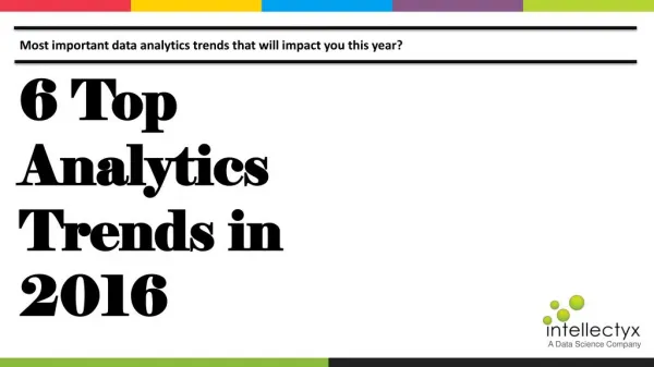 6 Top Analytics Trends in 2016
