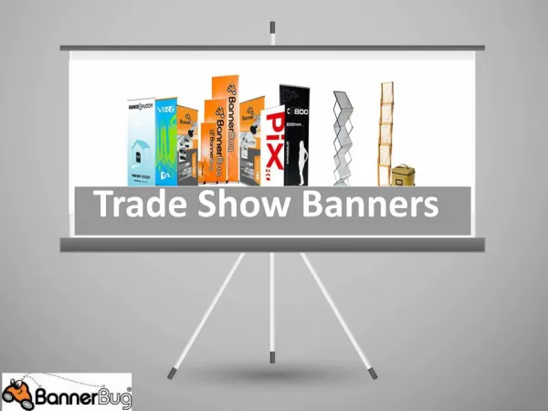 Portable Banner Stands for Trade Shows