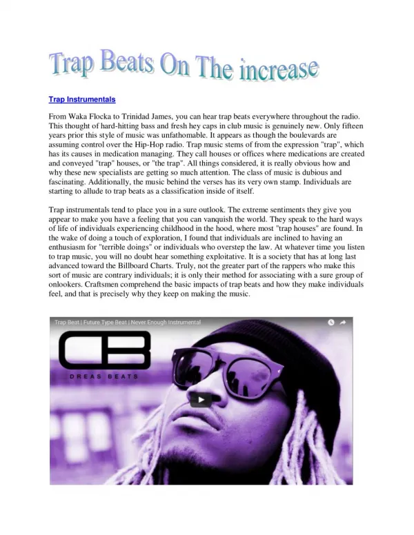 Buy Hip Hop Beats - DB Instrumentals