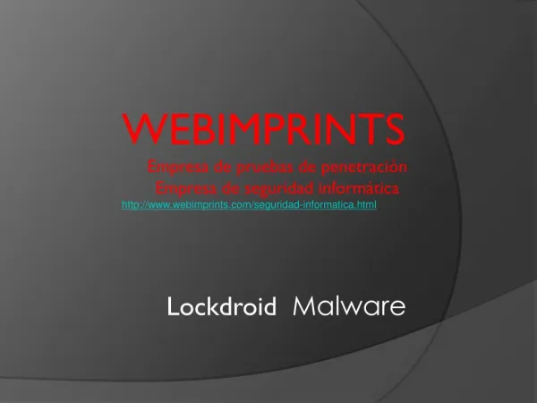 Lockdroid Malware