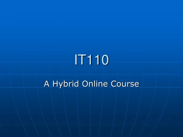 IT110