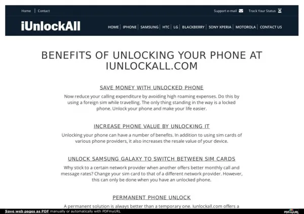 The Benefits of Unlocking Mobile Phone With iUnlockAll