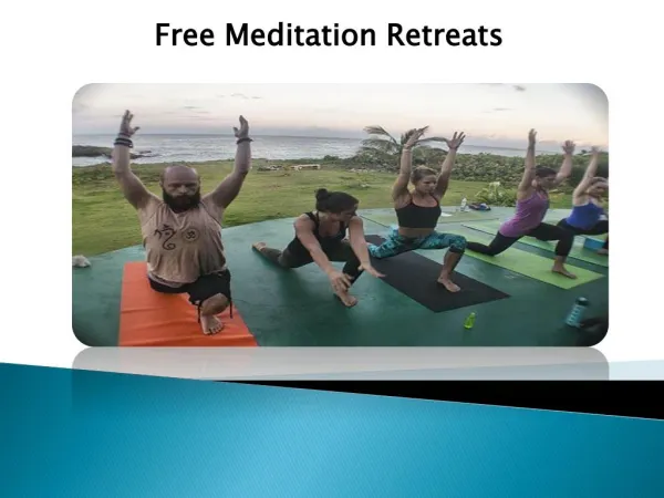 Free Meditation Retreats